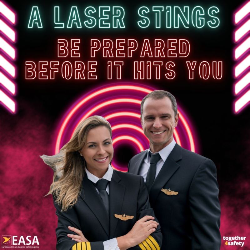 EASA laser promotional poster