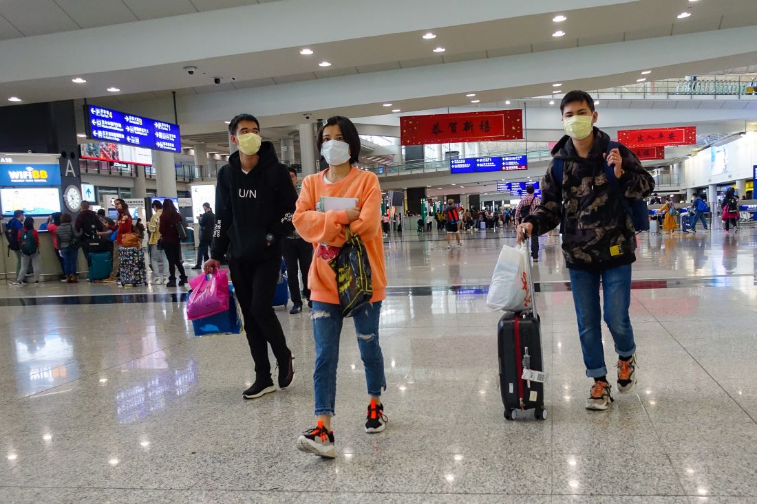 Passengers in China Airport